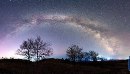 星空相册｜黑龙江富锦：极光绚烂