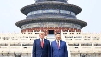 “惊艳！大美中国！” 同习主席参观天坛，特朗普称赞：中国太棒了，难以置信！现场视频→