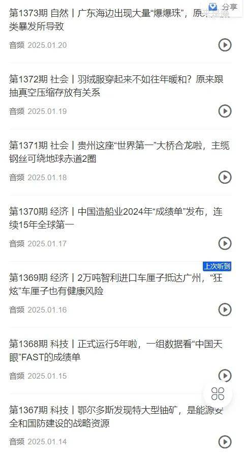 收听“少年新闻频道”一年后，孩子给我说......