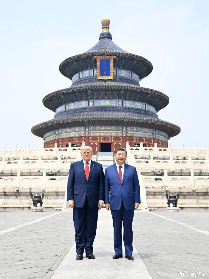 “惊艳！大美中国！” 同习主席参观天坛，特朗普称赞：中国太棒了，难以置信！现场视频→
