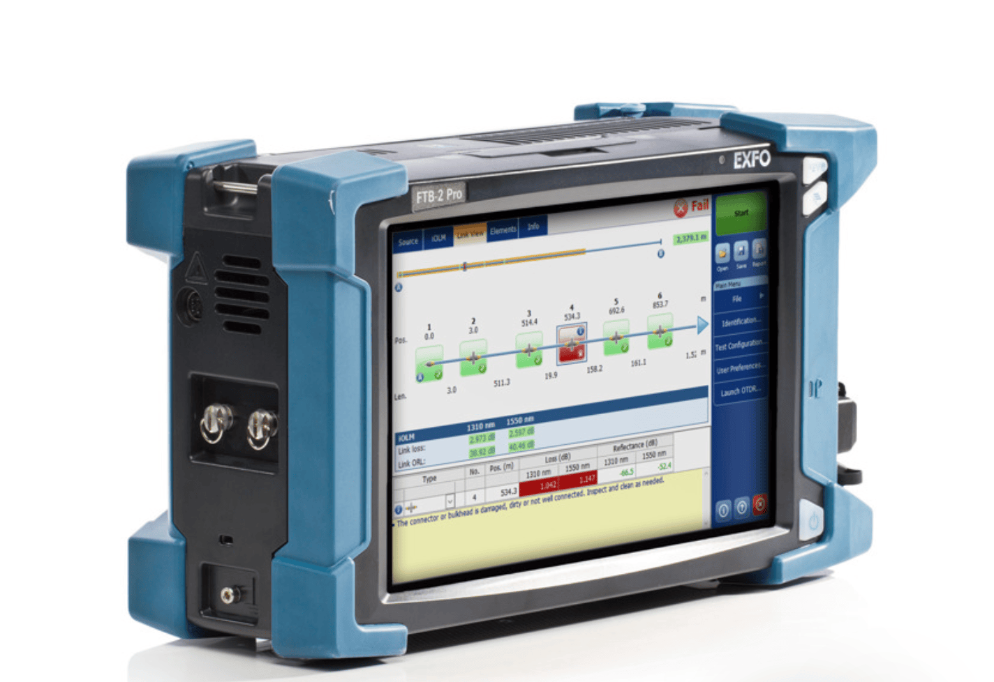 EXFO FTBx-720D OTDR实测利器，EXFO代理商深圳优峰技术一站式交付