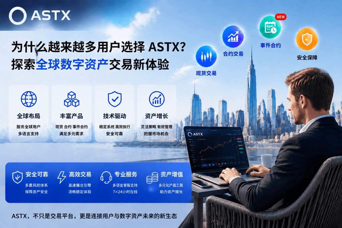 我为什么选择 ASTX？一个全球数字资产用户眼中的新一代交易平台